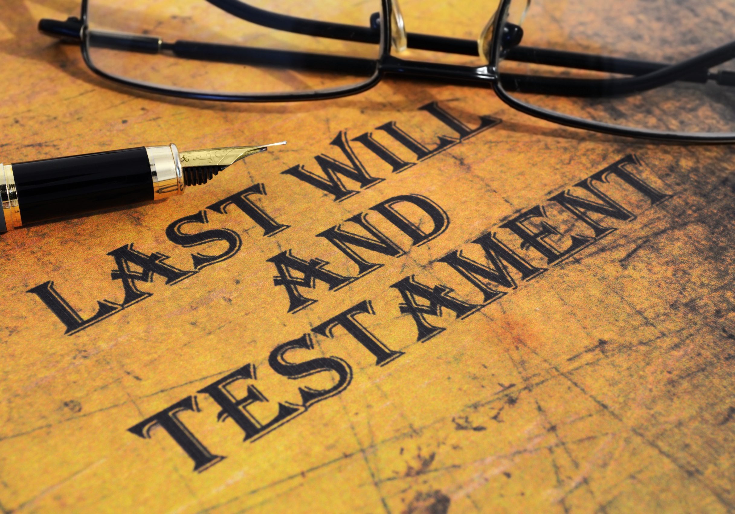 Last will and testament